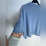 Victoria's Secret Victoria Secret Pink Raglan Short Sleeve Cropped Fleece Size Large Photo 6