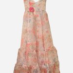 Dolls Kill NWT Care Bears Organza Puff Sleeve Semi-Sheer Maxi Dress XS Photo 5