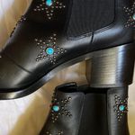 Valentino Garavani  Star studded black leather booties 38.5 Photo 12
