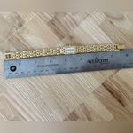 Belair Diamond Rare Luxury Gold Ladies Watch Pearl Dial Gold Bracelet Case Photo 13