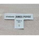 James Perse Standard  Gray Sweatshirt Dress Pockets Lagenlook Size 1 Cotton Photo 7