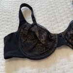Soma 38C Stunning Support Minimizer Bra Black Nude Underlay Floral Lace Unlined Size undefined Photo 7