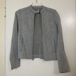 Gap Moto gray scuba full zip jacket size XS Photo 0