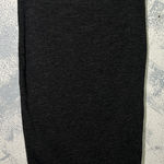 H&M Basic Dark Gray Knit Pencil Skirt - Size M |Stretchy & Sleek Photo 0