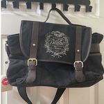 Wildfox black  preppy style messenger bag or satchel Photo 0