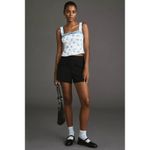 Reformation  Eloise Blue And White Floral Linen Tank In Orlaya Pattern-Size 10‎ Photo 1