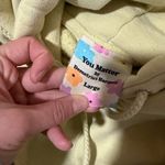 You Matter Hoodie Yellow Size M Photo 4