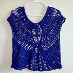 Ecote Urban Outfitters /  crochet top w/ tie back closure size XS/S Photo 0