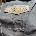 Diane Gilman DG2 by Women's Stretch Denim Embroidered Jacket Indigo 2xl Photo 1