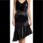 Ro & De  ASYMMETRICAL satin skirt Photo 1