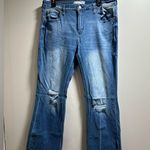 KanCan Medium Wash Flare Jeans Blue Size 32 Photo 3