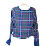 Sonoma Goods Pajama Set XXL Green Plaid Check 2-pc Thermal Top & Pants Women's Photo 2