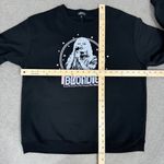 Vinyl Icons GenX‎ Blondie Graphic Print Fringe Back Sweatshirt Black Large Black Photo 11