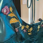 Free People  Women's Green Autumn Bloom top Photo 5