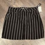 Vanilla Star Jeans Vanilla Star blk/wht striped denim skirt Photo 2