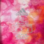 Adidas Size XL Handmade Tie Dye Hoodie Top Long Sleeve Boho Artsy Festival 488 Photo 11