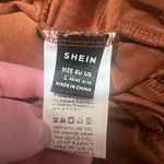 SheIn Ribbed Faux Velvet Flare Pants Photo 3