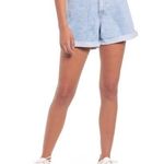 Topshop  mom denim shorts roll cuff size 2 Photo 0