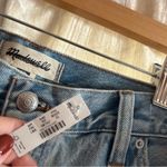 Madewell  The Essex Long Baggy Short Jean Denim Jorts Raw Hem NWT‎ Size 33 Photo 4
