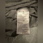 Free People  intimately gray vneck tee shirt bodysuit capped sleeve size S Photo 6