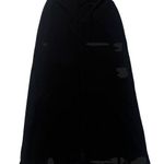 Alice + Olivia  Air Size 6 Black Midi Skirt W Front Slit And Built In Shapewear Photo 0