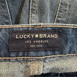 Lucky Brand Women's High Rise Drew Ankle Mom Jeans Size 10 / 30 Blue Distressed Photo 8