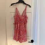 Floral Pink Romper Size L Photo 1