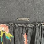 Billabong Beach Craze Floral Black Long Sleeve Tunic Mini Dress Size Medium Photo 5