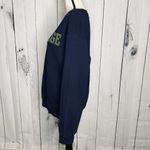 Disney College Navy Blue Sz M Graphic Sweatshirt Crewneck Fleece Lined Photo 4