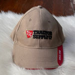 Tractor Supply co dad hat with front logo Tan Photo 0