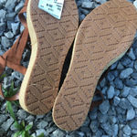 Zodiac Women's Petra Wedge Ankle Strap Brown Suede Sandals Size 9 NWT Photo 5