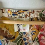 Anthropologie Figueroa & Flower Border Print Boho 3/4 Sleeve Blouse Womens boho floral size L Photo 6