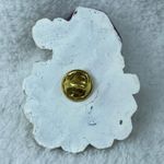 Old World Look Santa Tie Tack Pin Brooch Jewelry Curly Beard Cap Vintage Photo 2