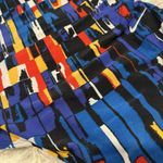 Nike Vintage Thong Bathing Suit High Cut Geometric Y2K Abstract Cut Out Back Photo 3