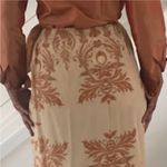 Anne Klein Skirt Womens 100% Silk Paisley Long Faux Wrap Sz 2 Boho Flowy Greece Photo 2