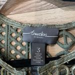 Chico's Travelers Cardigan, Sleeveless Top, Pants Size 3 - Green - 3 Piece Set Photo 12