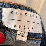 Kendall + Kylie Womens Mini Denim Skirt Size 25 Braided Waist Embellish Jean Photo 3