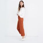 Madewell  Slim Emmett Wide-Leg Crop Pants 26 Photo 1