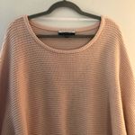 Eloquii Sweater Pink Cropped Dolman Sleeve Ribbed Sweater Sz 18/20 (2X) EUC Photo 1
