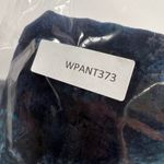 Pilcro and the Letterpress  Script Velvet Ankle Jeans Navy Blue Floral Size 27 Photo 12