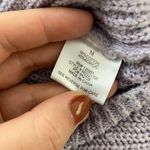 Hippie Rose  Chunky Coquette Lilac Light Purple Knitted Knit Button Up Cardigan M Photo 7