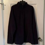 Lands' End Women’s Lands’ End Quarter Zip Fleece Size 1x Black - Perfect condition Photo 0