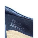 Womens Clarks Size 10 Leather Strappy Low Wedge Sandals Shoe Black Photo 9