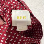 Maeve  Women's Red patterned jumpsuit SIZE 2 Photo 1