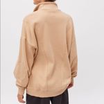 BDG  Porter Zip Up Sweatshirt Tan Size Medium NWT Photo 12