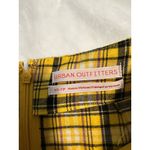 Urban Outfitters  Yellow Plaid Skirt‎ XS Photo 3