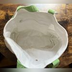 Ladies canvas flip flop belt handbag Photo 6