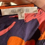 Abel the label Orange Pink Floral Print V Neck Smocked Waist Maxi Dress Size S Photo 10