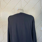 Joseph  Carlotta Georgette Stretch Blouse Black‎ Photo 10