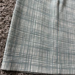 Tory Burch “79720” Jacquard Pencil Skirt → Teal/Ivory Grid Size 6 Photo 10